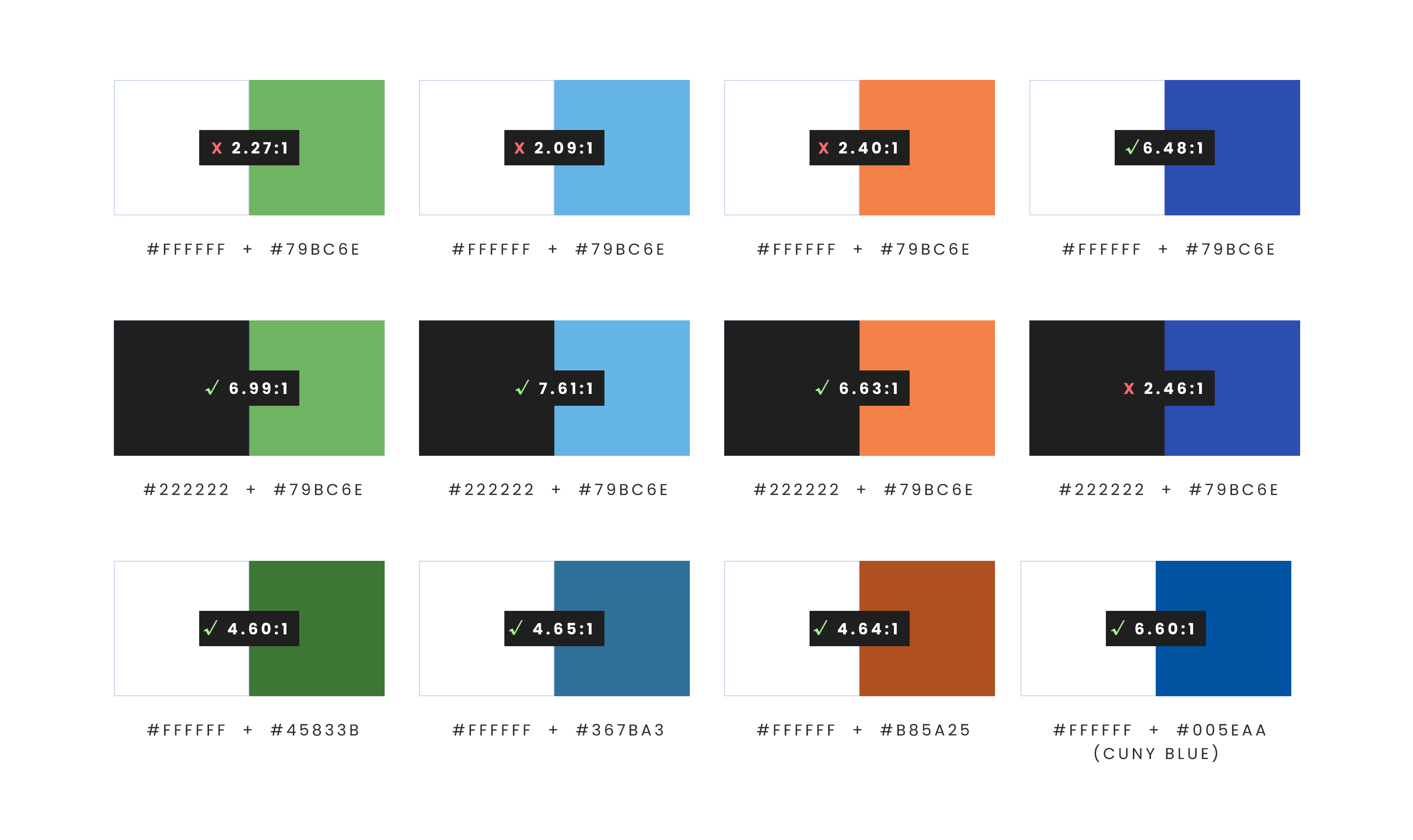 Color Accessibility Audit