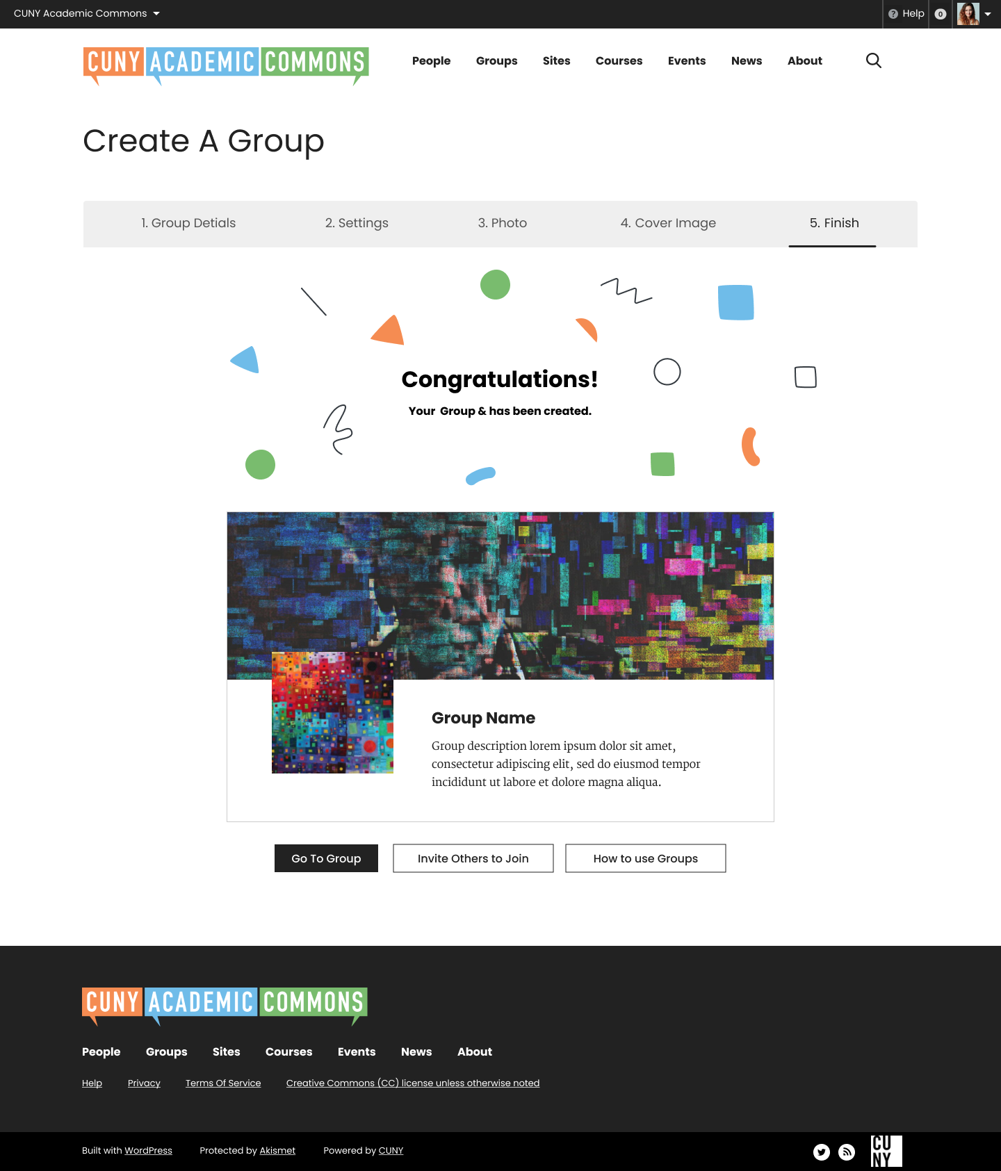 Create A Group_ Publish