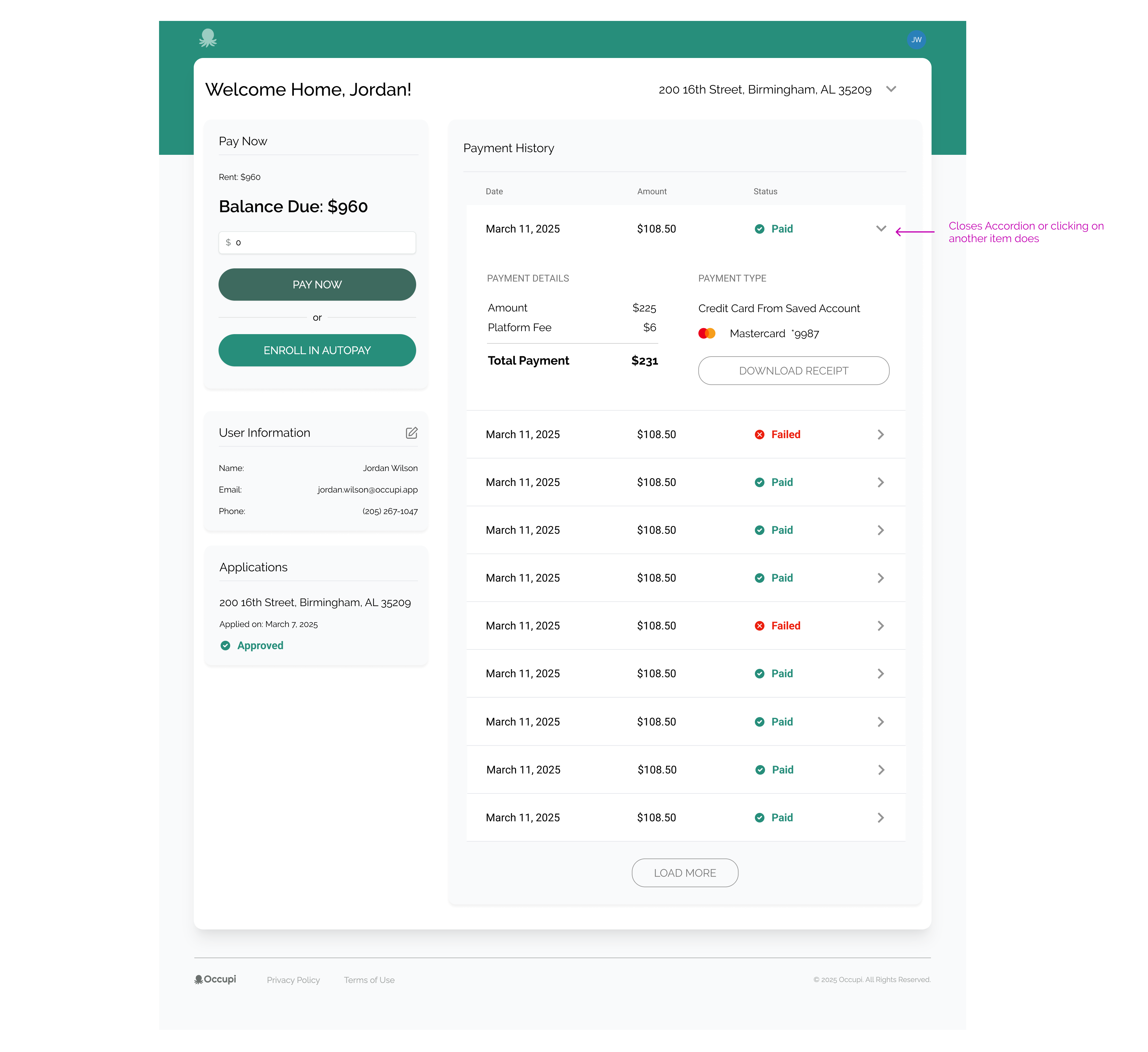  Dashboard - Details
