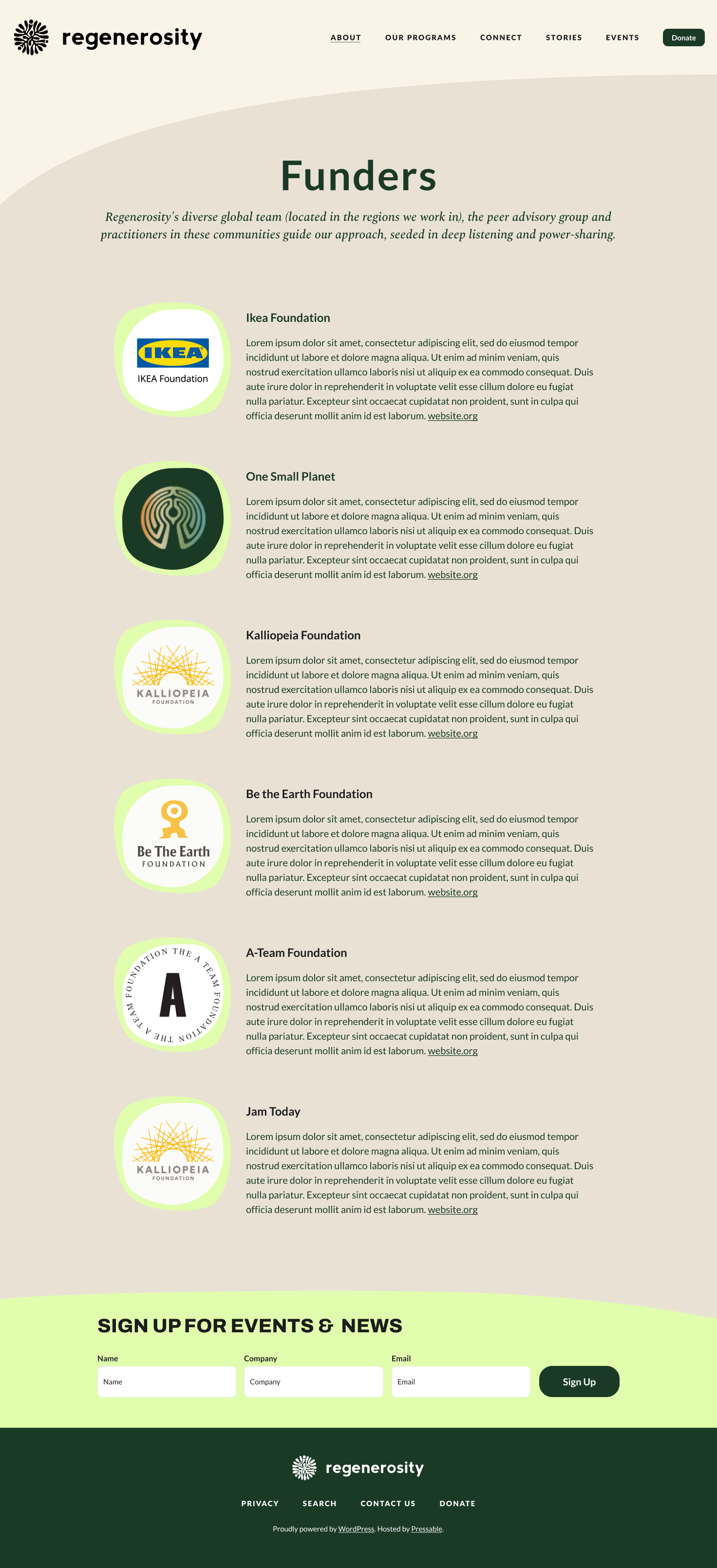 Funders